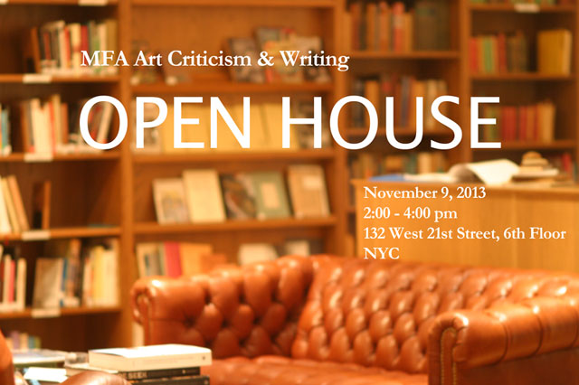 sva open house critical writing