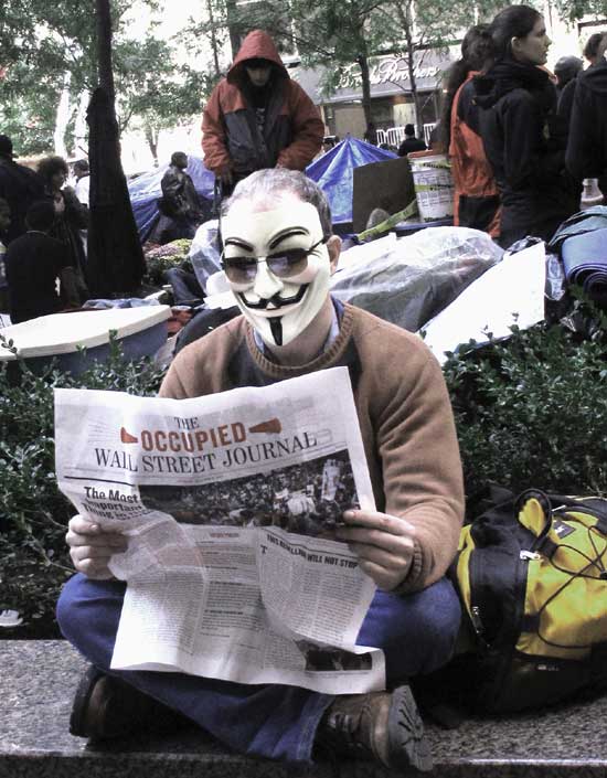 Occupy Wall Street Guy Fawkes Mask